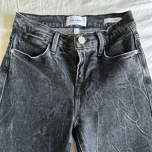 FRAME Le High Straight Leg Jeans